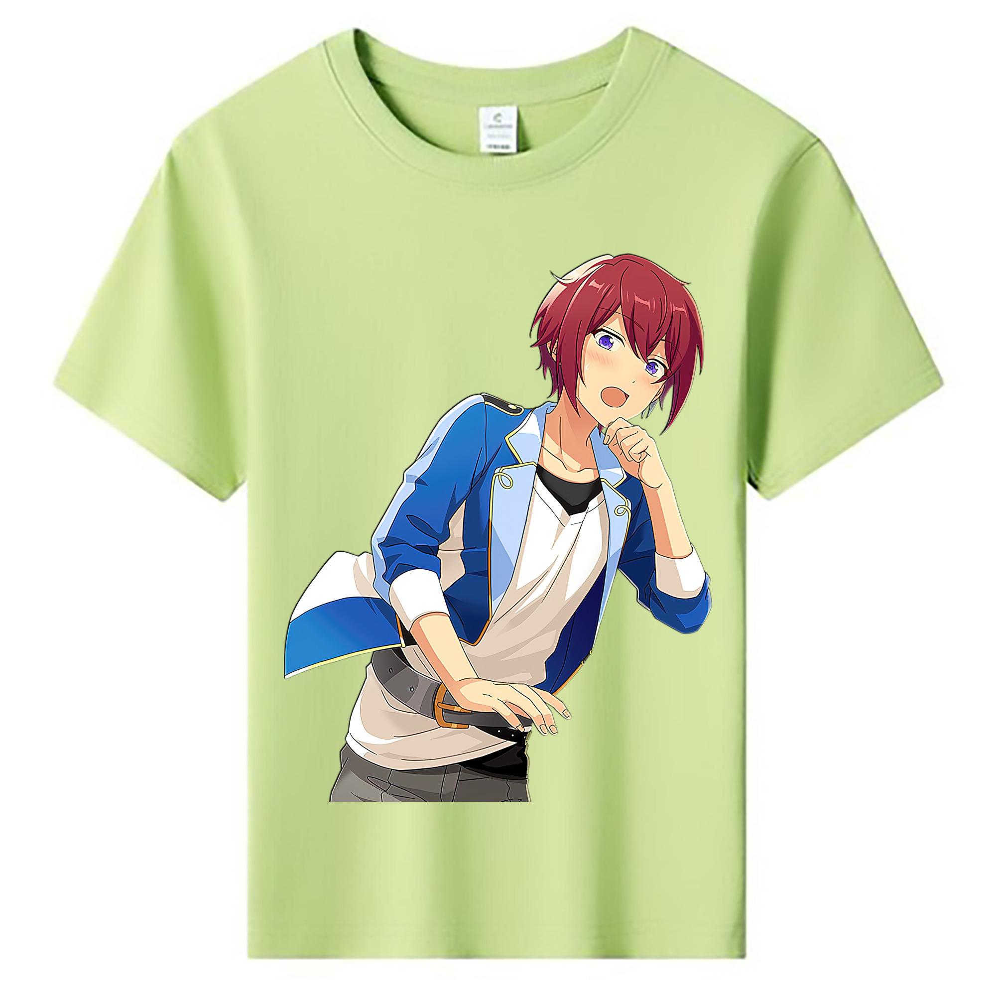 （画像用） あんさんぶるスターズ! Ensemble Stars 綿100％キッズTシャツ（フロントプリント）